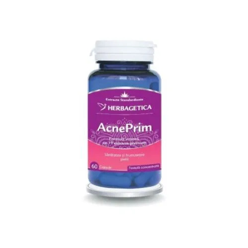 AcnePrim, 60 capsule, Herbagetica