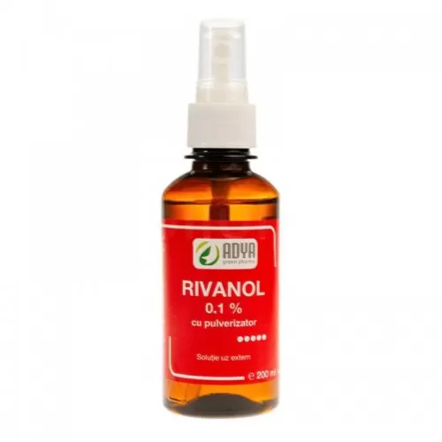 Adya Rivanol cu Pulverizator 0.1% x 200 ml