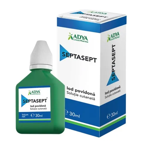 Solutie cutanata Septasept, 30 ml, Adya