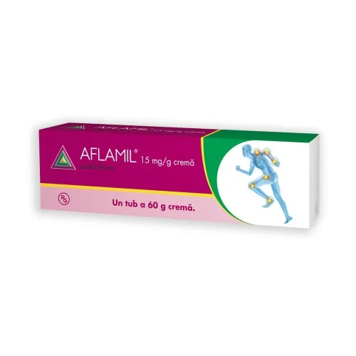 Aflamil crema, 15 mg/g, 60 grame, Gedeon Richter