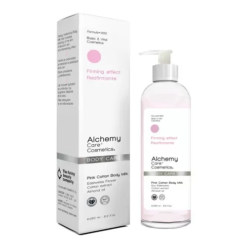 Lapte de Corp Hidratant Pink Cotton, 250ml, Alchemy