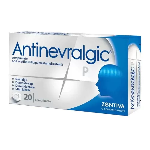 Antinevralgic P, 20 comprimate, Sanofi