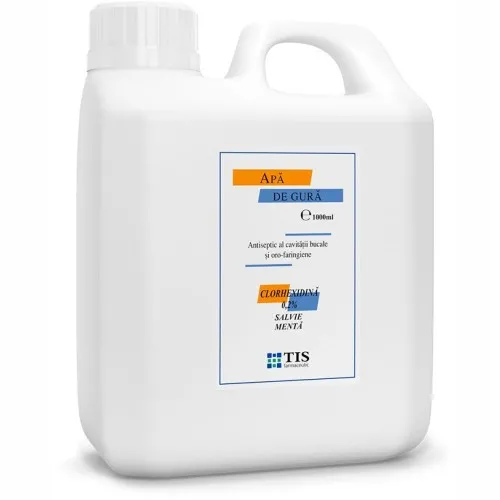 Apa de gura cu 0,2% Clorhexidina, 1000ml, Tis Farmaceutic