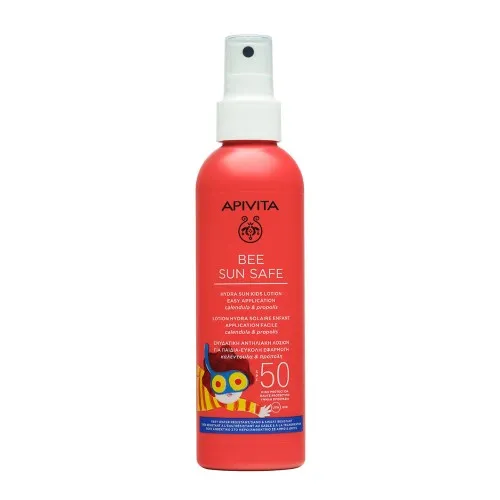 Spray Protectie Solara Copii SPF50 Bee Sun Safe, 200ml, Apivita