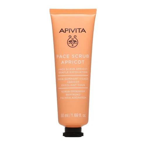 Masca Exfolianta Fata cu Caise, 50ml, Apivita