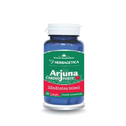 Arjuna Cardio Forte , 30 capsule, Herbagetica
