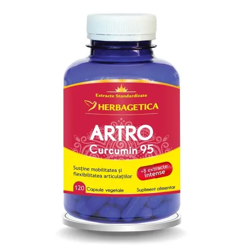 Artro+ Curcumin95, 120 capsule, Herbagetica