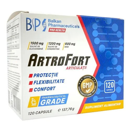 Artrofort Articulatii, 120 capsule, Balkan Pharmaceuticals