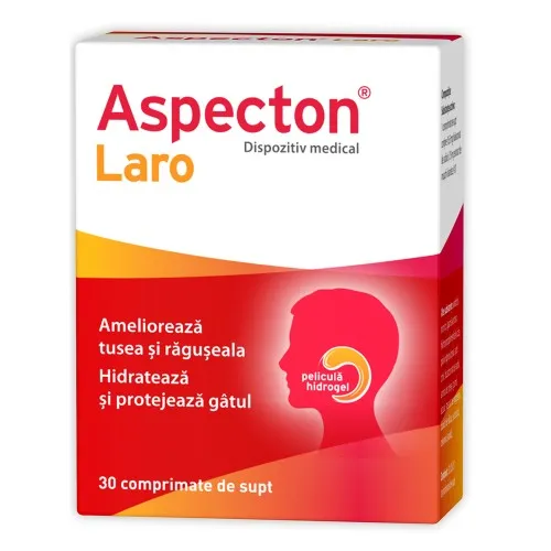 Aspecton Laro, 30 comprimate de supt, Zdrovit