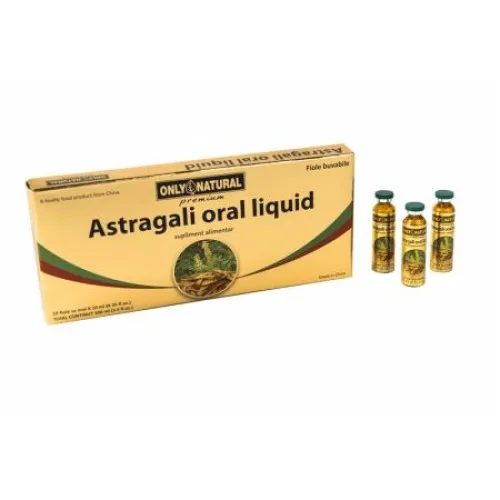 Astragali oral lichid, 10 fiole, Only Natural