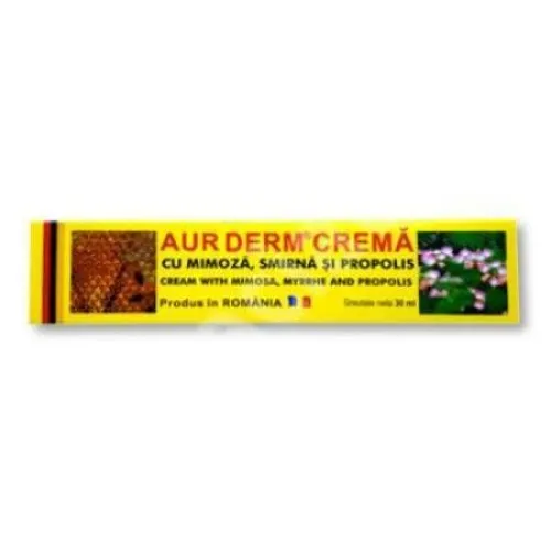 Aur Derm cu Mimoza, Smirna si Propolis Crema x 30 ml
