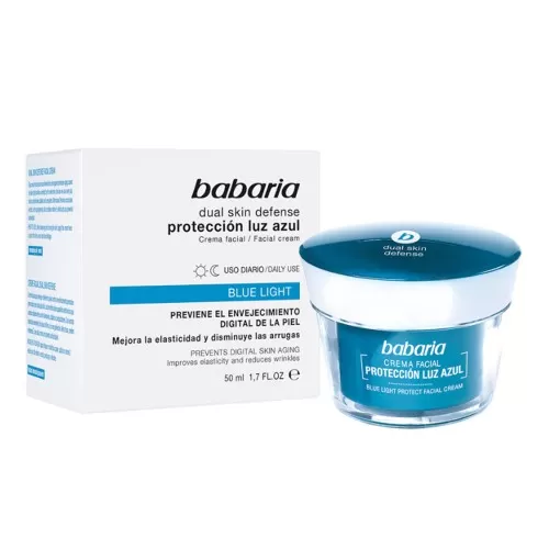  Crema de Fata cu Protectie Blue Light, 50 ml, Babaria
