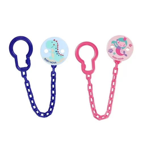 Lant colorat pentru suzeta 34133, 1 bucata, Baby Nova