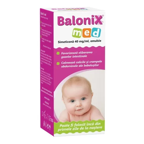 Emulsie colici si balonare Alinan, 50 ml, Fiterman Pharma