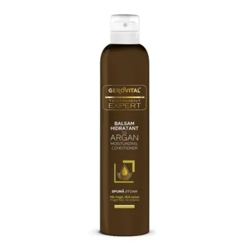 Balsam hidratant spuma cu argan Tratament Expert, 200 ml, Gerovital