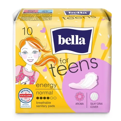 Tampoane For Teens Ultra Energy, 10 buc, Bella