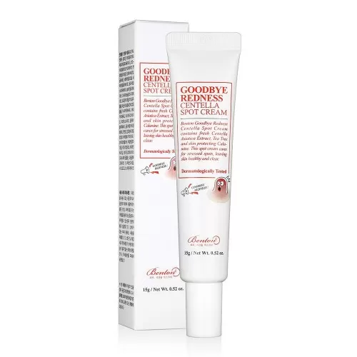 Crema anti-roseata cu Centella Asiatica, Goodbye Redness, 15 g, Benton