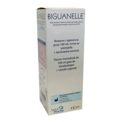 Biguanelle solutie ginecologica izotonica, 100 ml, LO.LI. Pharma