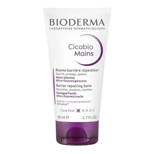 Crema de maini Cicabio, 50ml, Bioderma