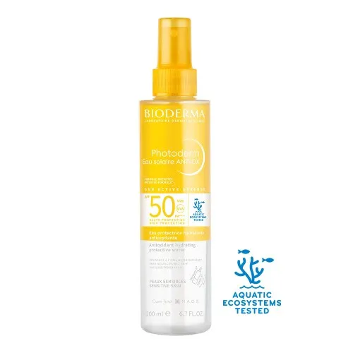 Apa de protectie solara ANTI OX Photoderm, SPF50, 200ml, Bioderma