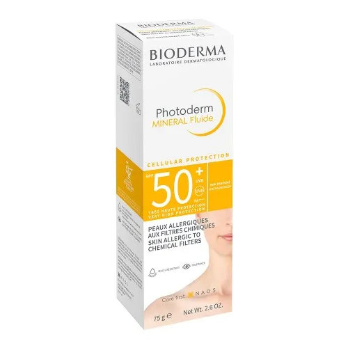 Fluid mineral cu SPF50+ Photoderm, 75g, Bioderma