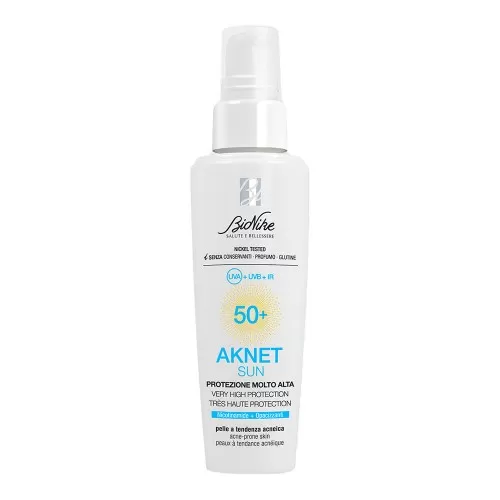 Crema cu protectie solara SPF50+ Aknet, 50ml, Bionike