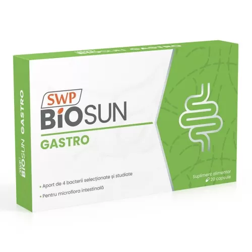 BioSun Gastro, 20 capsule, Sun Wave Pharma