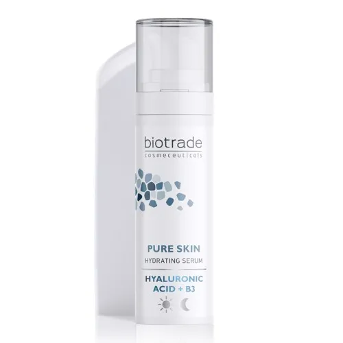 Ser Hidratant cu Acid Hialuronic si Niacinamida, 30ml, Pure Skin, Biotrade