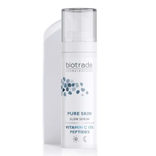 Ser Iluminator cu Vitamina C 15 % si Peptide, 30ml, Pure Skin, Biotrade