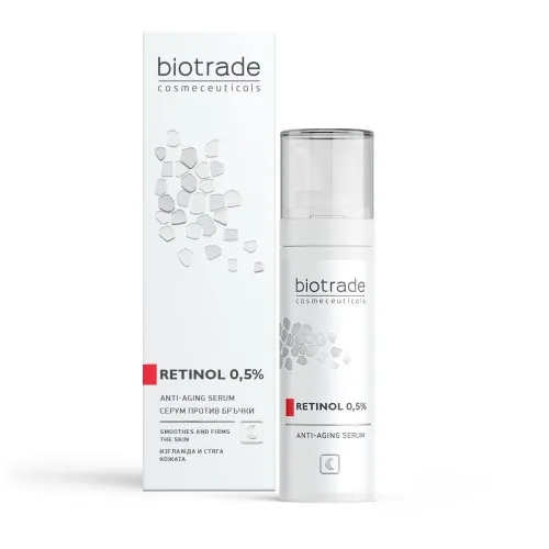 Ser Anti - Age cu Retinol 0.5% , 30ml, Biotrade