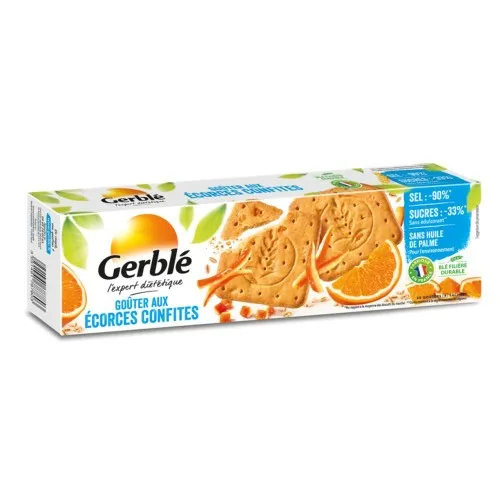 Biscuiti cu citrice, 360g, Gerble Expert Dietetic