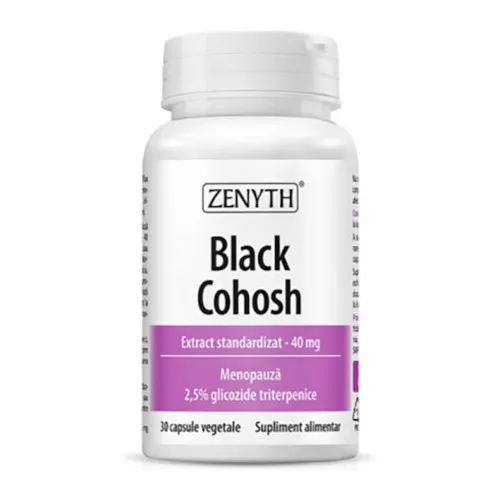 Black Cohosh 40mg, 30 capsule, Zenyth