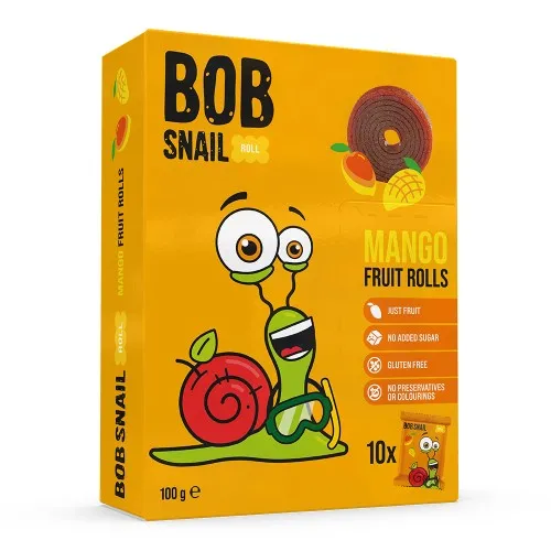 Rulou din Mango, 100g, Bob Snail
