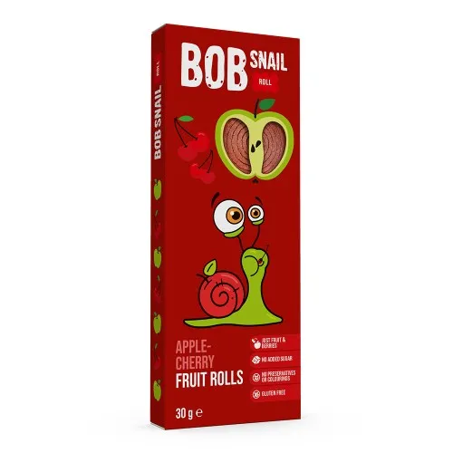 Rulou din Mere si Cirese, 30g, Bob Snail