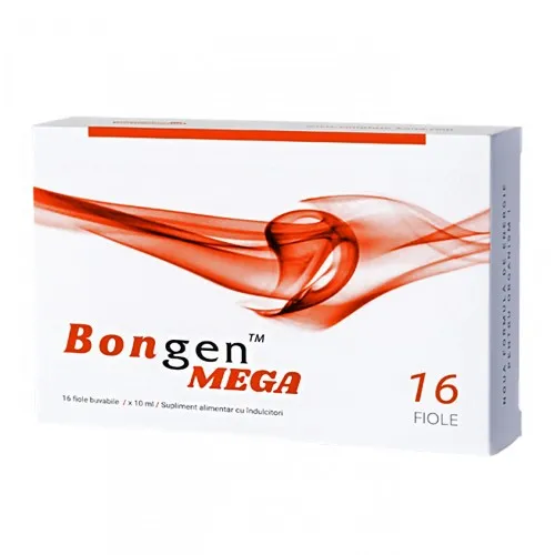 Bongen Mega fara Fructoza, 16 fiole x 10 ml, NaturPharma