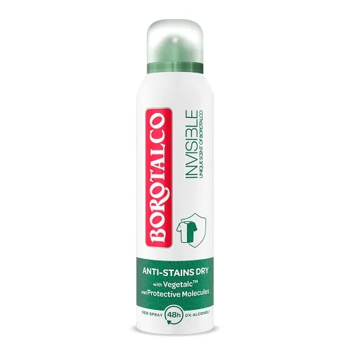 Deodorant Spray Invisible Original, 150ml, Borotalco