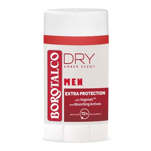 Deodorant Stick Men Dry Amber, 40ml, Borotalco