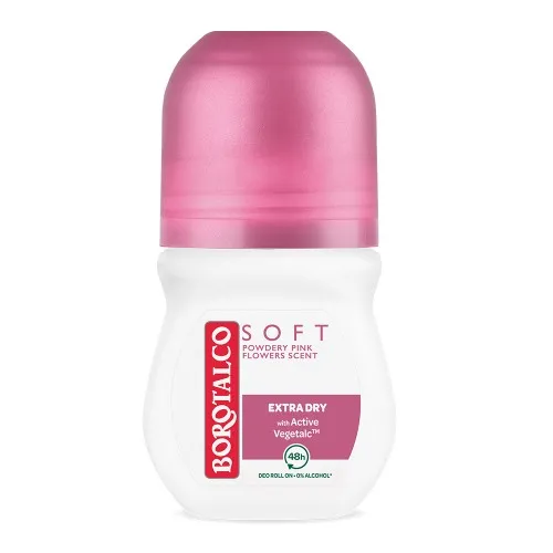 Deodorant Roll-On Pink Soft, 50ml, Borotalco