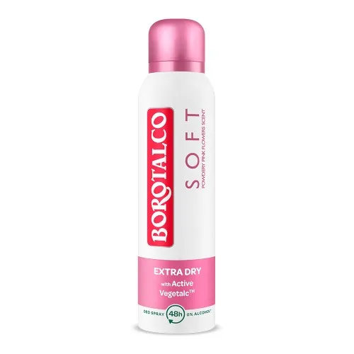 Deodorant Spray Pink Soft, 150ml, Borotalco