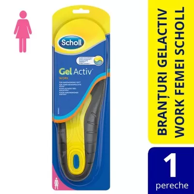 Branturi pentru femei GelActiv Work, marimea 35.5 - 40.5, Scholl