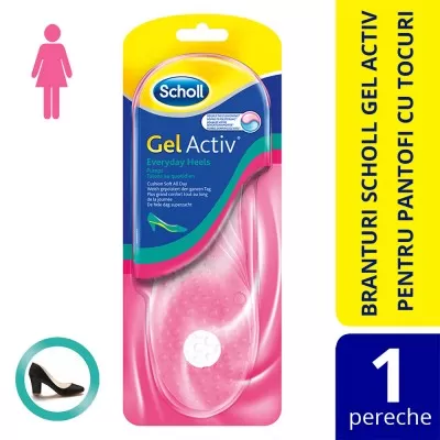Branturi GelActiv Everyday Heels, marimea 35 - 40.5, Scholl