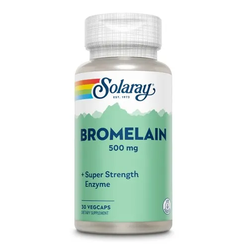 Bromelain 500 mg, 30 capsule vegetale, Secom