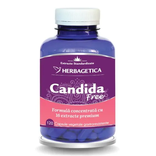 Candida Free, 120 capsule, Herbagetica