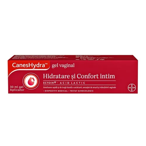 Gel vaginal CanesHydra cu aplicator, 30 ml, Bayer
