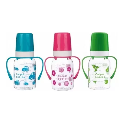 Biberon cu Maner 11/821, 120 ml, Canpol