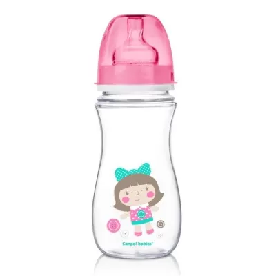 Biberon Anticolici Gat Larg, 35/222, 300 ml, Canpol