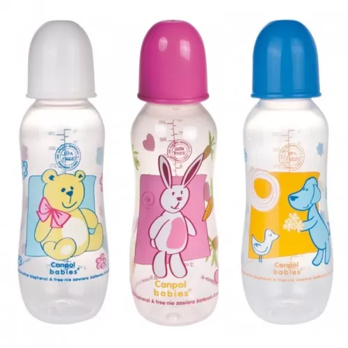 Biberon cu gat ingust PP Africa, 330ml, Canpol babies