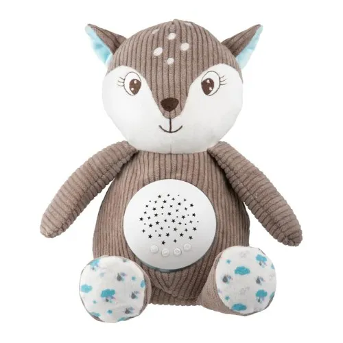 Canpol 77/206 Jucarie Moale Fawn Proiector si Cutie Muzicala 3 in 1
