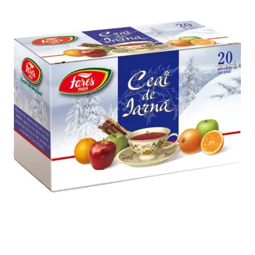Ceai de Iarna, 20 plicuri, Fares