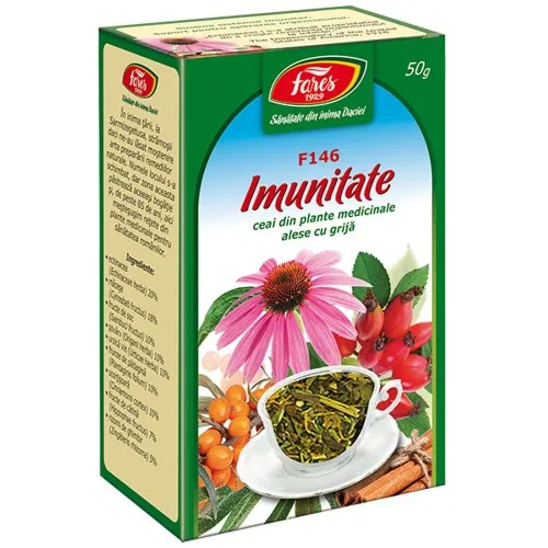 Ceai Imunitate, 50 g, Fares